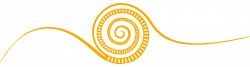 Spirale - Logo der Montessori Schule Peißenberg orange