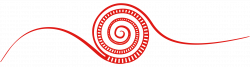 Spirale - Logo der Montessori Schule Peißenberg rot