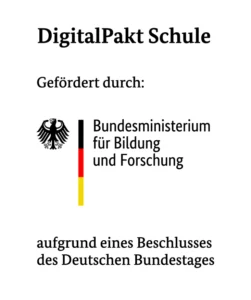 Logo DigitalPakt Schule Bundesministerium für Bildung und Forschung