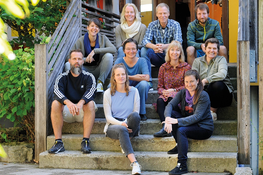 Das Lehrerteam der Oberstufe der Montessori Schule Peißenberg 2022